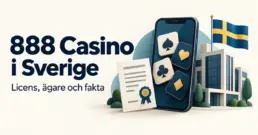 888 Casino i Sverige – licens, ägare och fakta om casinot