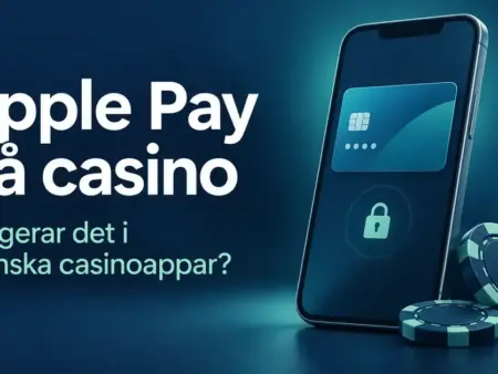 Apple Pay på casino – fungerar det på svenska casinoappar?