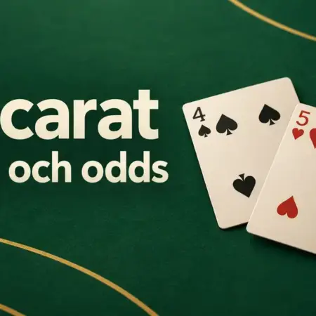 Baccarat regler – så spelar du och vilka odds gäller