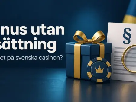 Bonus utan insättning – finns no deposit-bonus på svenska casinon?