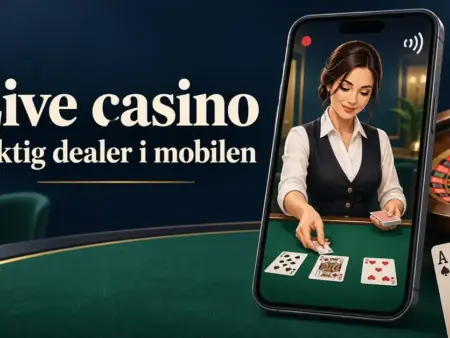 Live casino – så fungerar spel med riktig dealer i mobilen