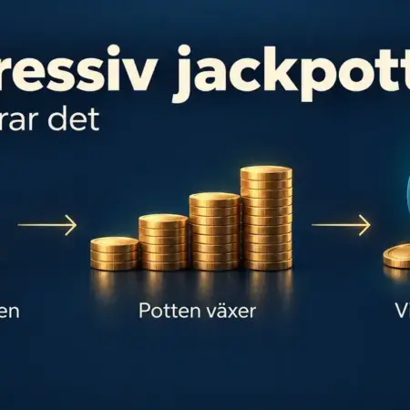 Progressiv jackpott – så fungerar jackpottspel på casino