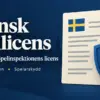 Svensk spellicens – så fungerar Spelinspektionens licens